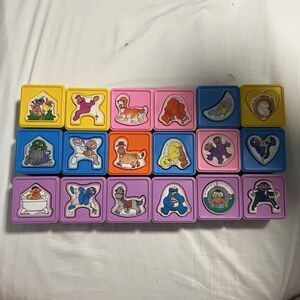 Playskool Match Ups‎ Sesame Street Matching Puzzle Cubes (36 Pieces)
